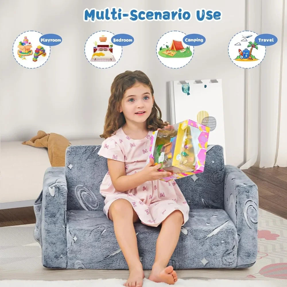 Ljustra Convertible Sofa Bed Living Room Couch Space Saving Furniture