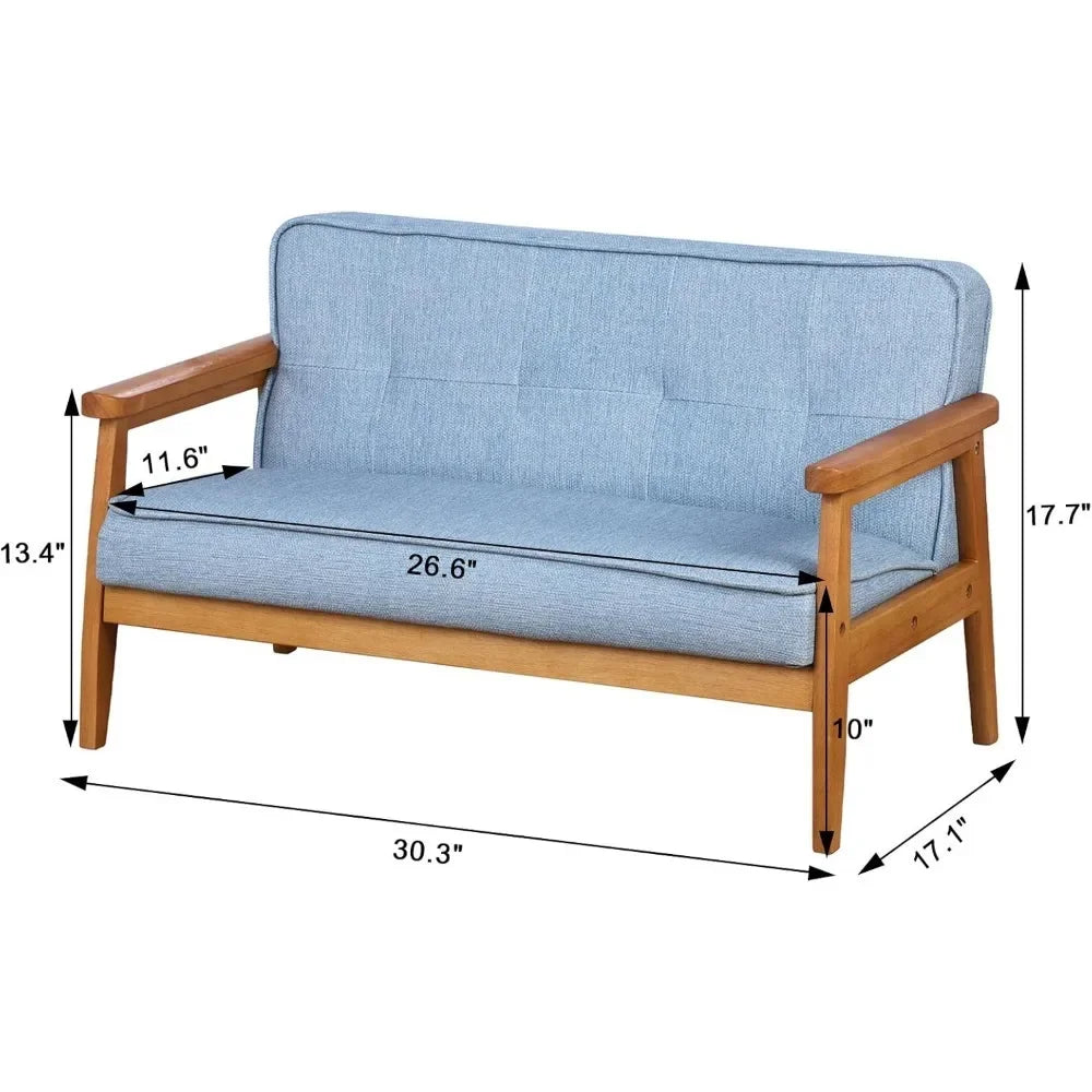 Ljustra Double Seater Living Room Sofa Modern Minimalist Furniture