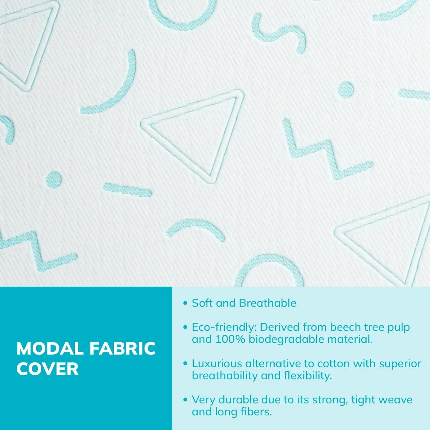 Ljustra 5 Inch Twin Mattress for Kids Bunk Bed Medium Firm Trundle