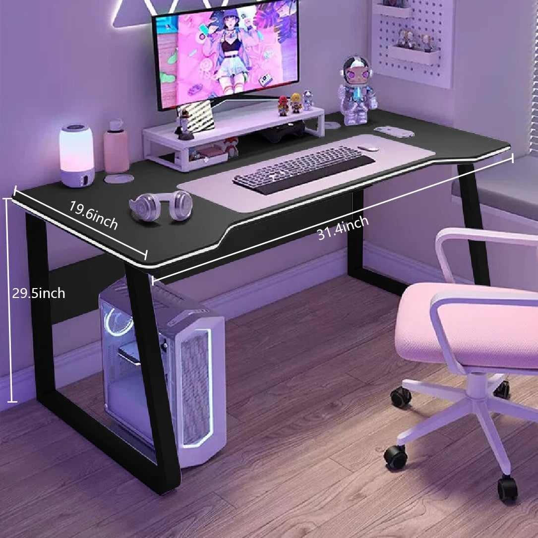 Ljustra Modern Gaming Desk Stylish Writing Table for Home Office