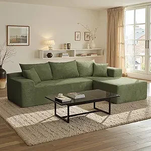 Ljustra Cloud Sectional Couch L-Shape Modern Modular Sofa