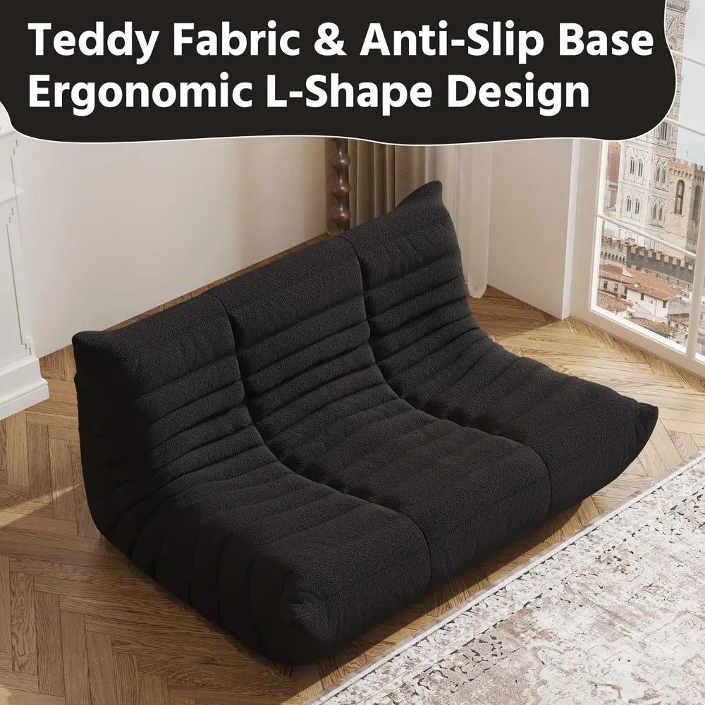 Ljustra Large Bean Bag Chair for Adults and Teens with Foam Support