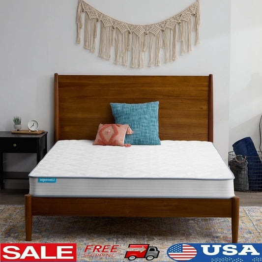 Ljustra 6 Inch Firm Tight Top Innerspring Mattress Full Cozy Support