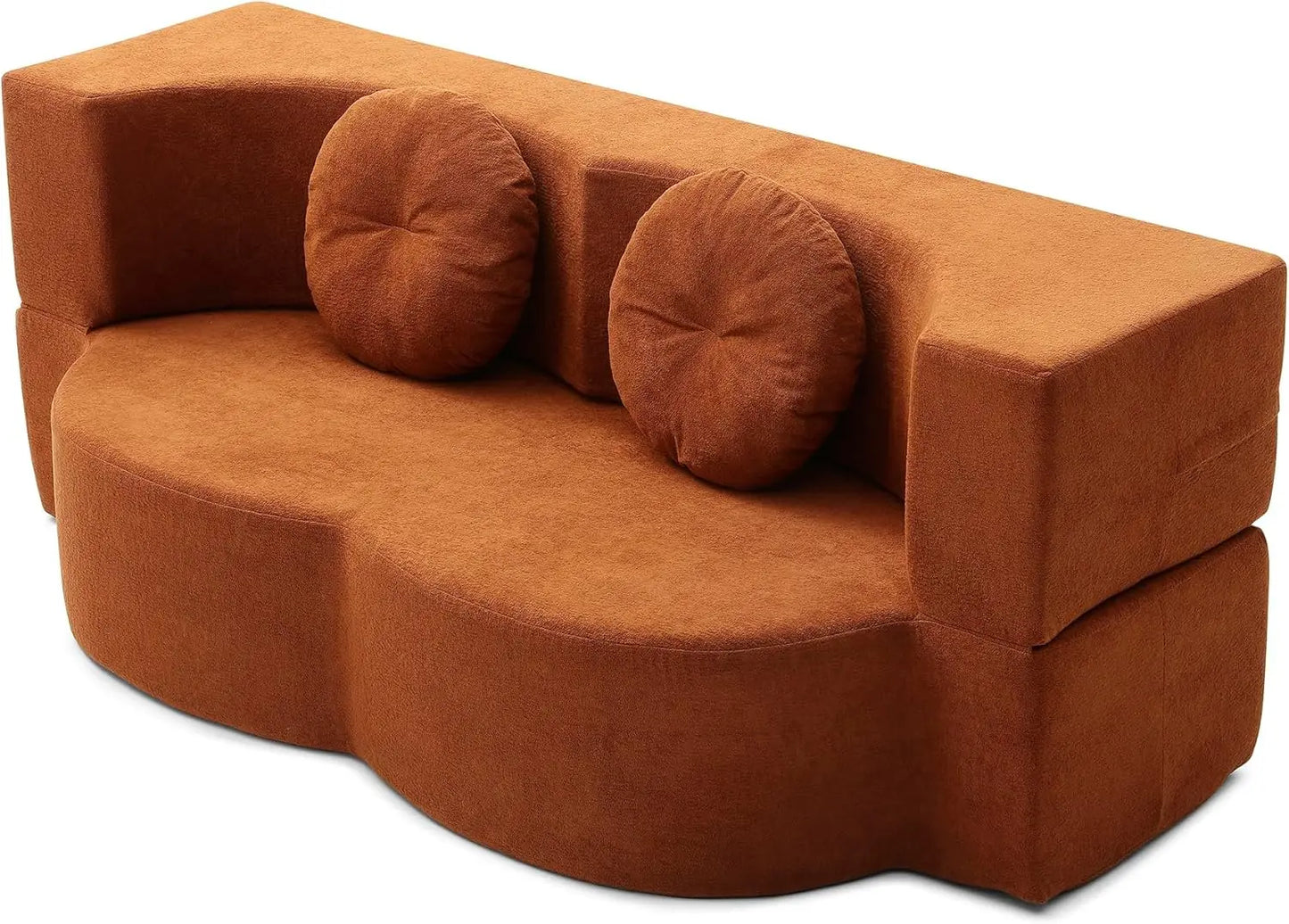 Ljustra Convertible Folding Sofa Bed Memory Foam Sleeper Couch