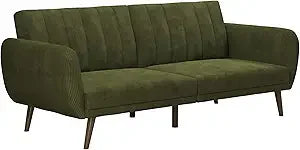 Ljustra Brittany Futon Sofa Bed 82 Inch Modern Sleeper Couch