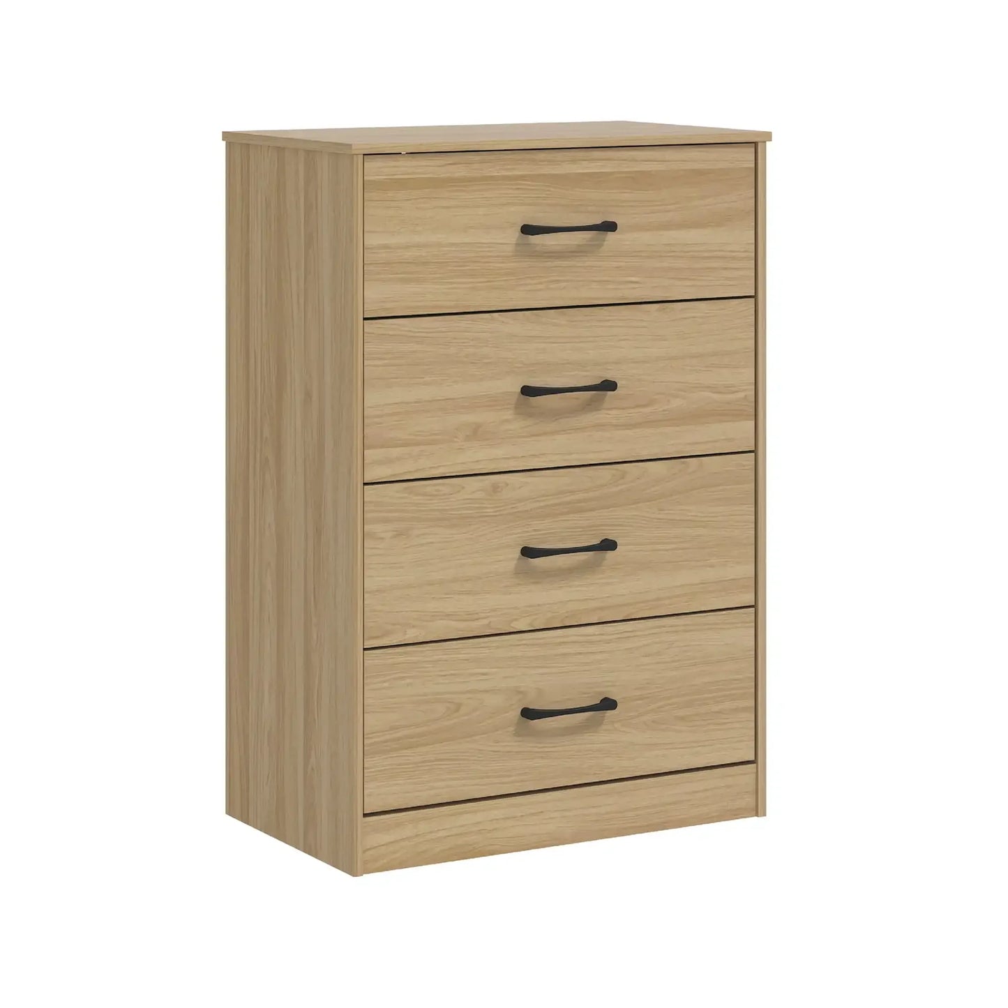 Ardent 4 Drawer Dresser Storage Solution Modern Furniture Euro Oak