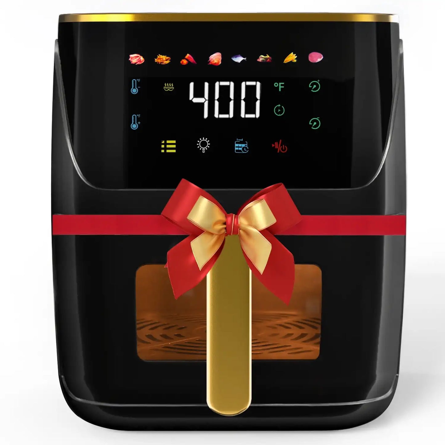 Ljustra 8.5 QT Smart Air Fryer 8 in 1 Touch Screen Healthy Cooking