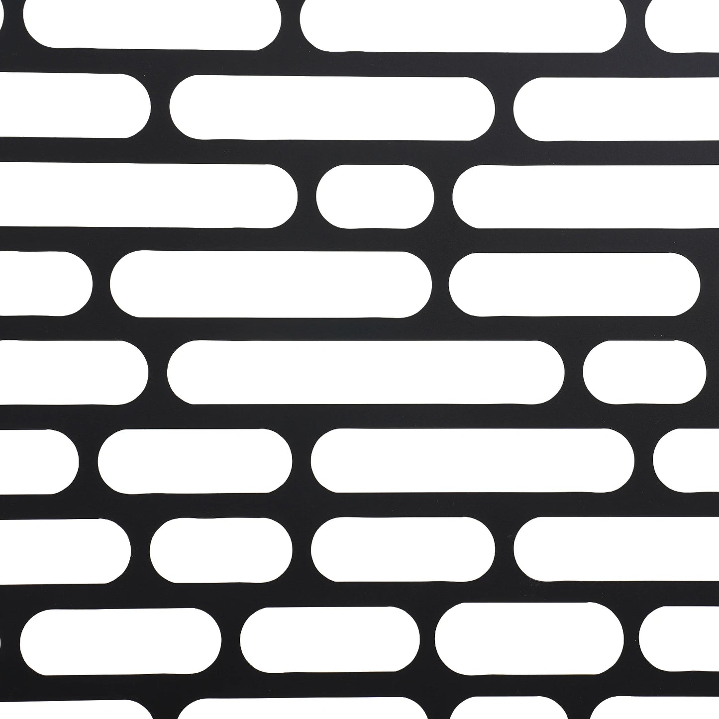 3-Panel Privacy Screen Freestanding Steel Fence Indoor Outdoor Decor