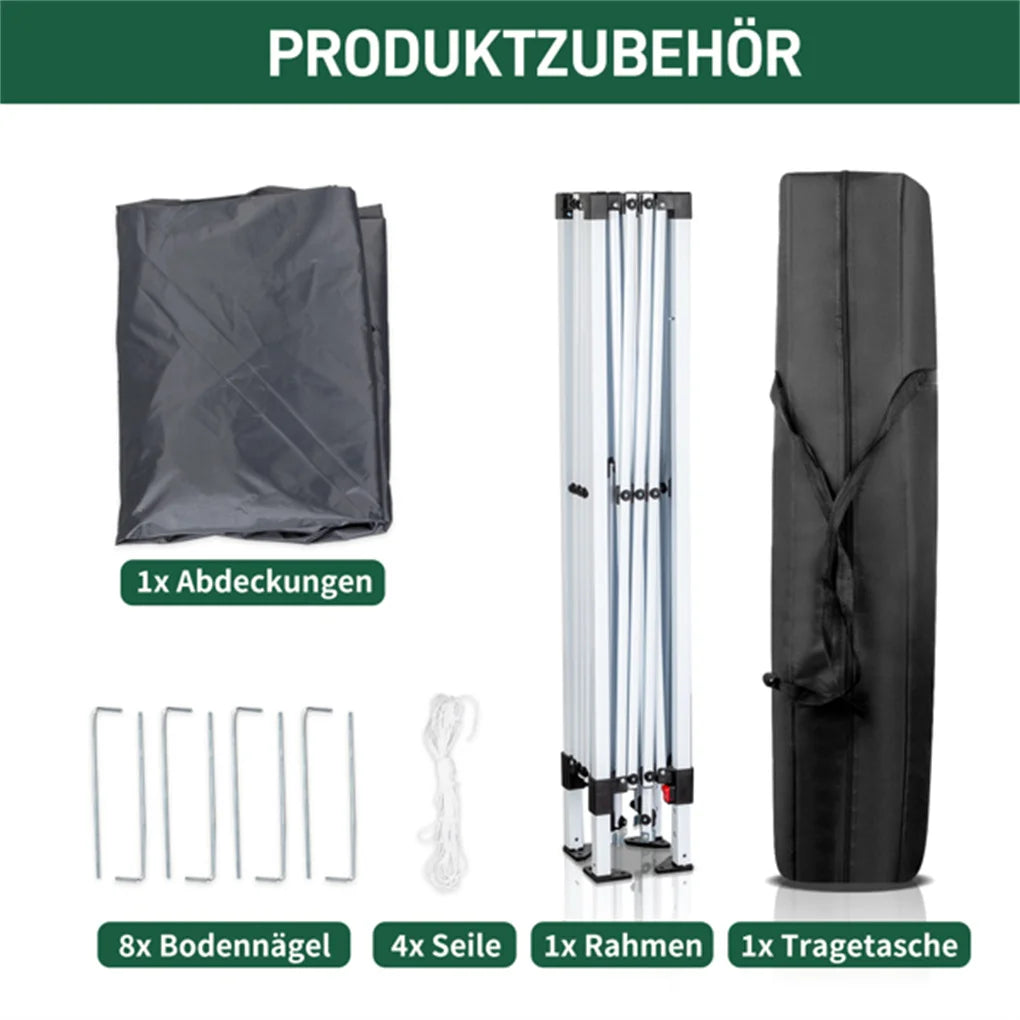 10x10ft Pop Up Canopy Tent Portable Outdoor Gazebo with Carry Bag