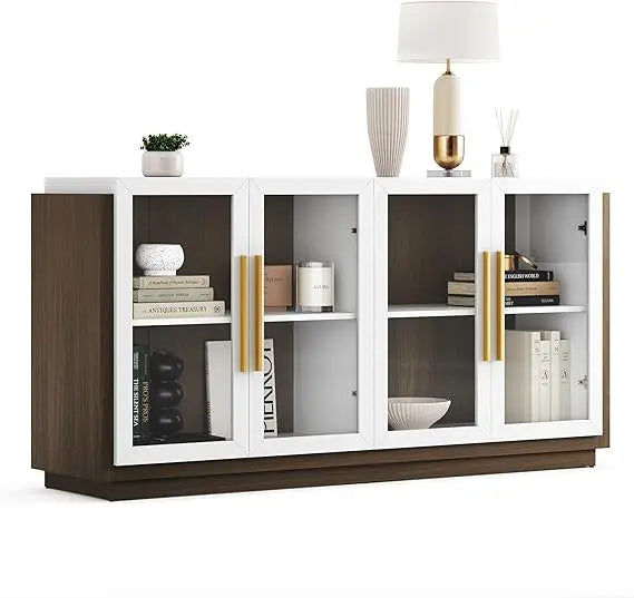 Ljustra Modern Sideboard Buffet Cabinet with Storage for Kitchen Dining Room