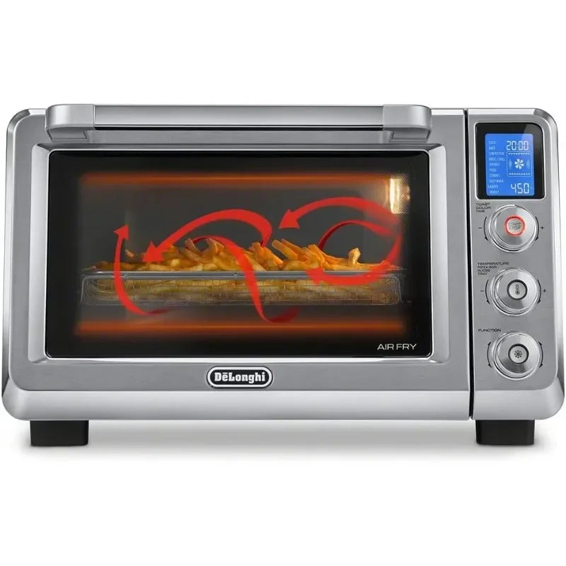 Ljustra De'Longhi 10-in-1 Digital AirFryer Toaster Oven Kitchen Appliance