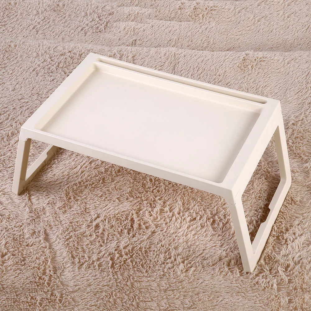 Foldable Desk Bed Table Laptop Holder Portable Serving Tray Tray