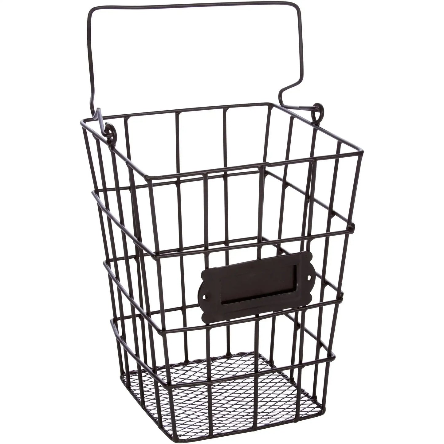 Metal Wire Hanging Storage Basket for Kitchen Bathroom Essentials