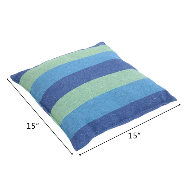 Distinctive Cotton Canvas Hanging Rope Chair with Pillows for Relaxation