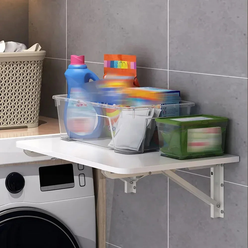 Floating Wall Mounted Writing Table Computer Desk Space Saving Home Office