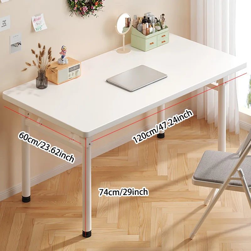 Computer Desk Folding Study Table No Assembly Required Home Office