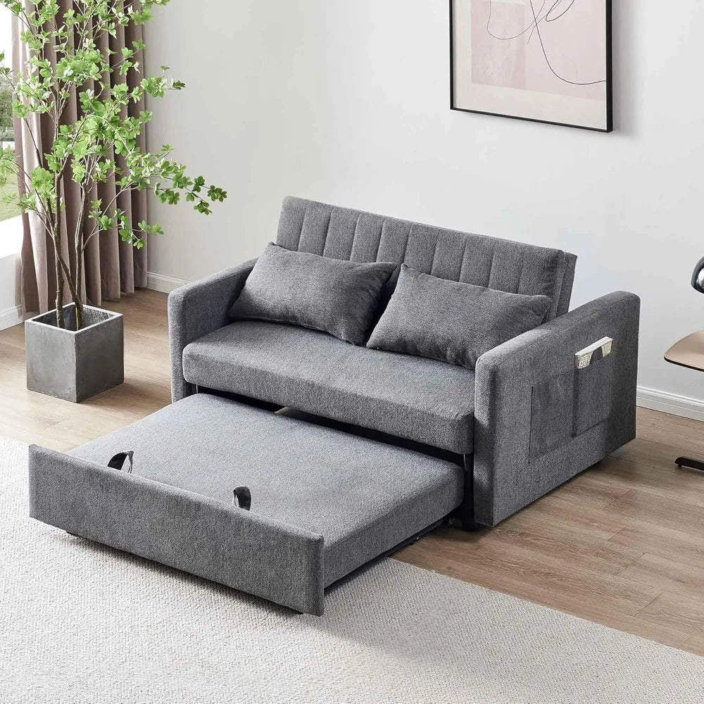 Ljustra Twin Size Sofa Bed Convertible Sleeper for Small Spaces
