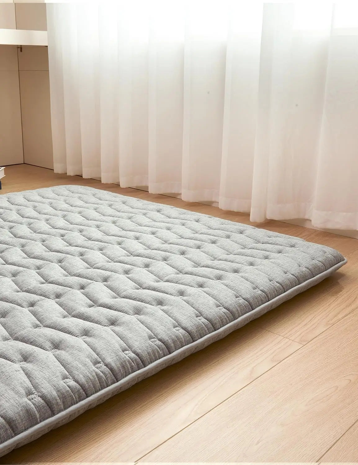Premium 3.5" Thick Japanese Futon Floor Mattress Full Size 54x80