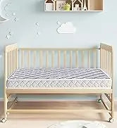 Ljustra Premium Foam Baby Crib Mattress Toddler Mattress Non-Toxic