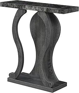 Newport Terry B Console Table Modern Entryway Storage Sofa Table