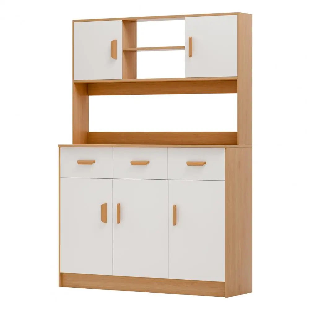 Kitchen Pantry Storage Cabinet Hutch Buffet Cupboard Microwave Stand