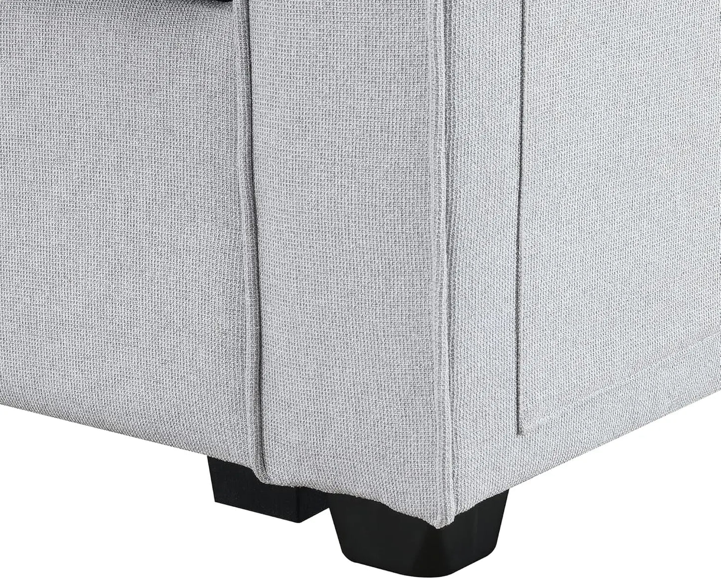 Ljustra Modular Sectional Sofa Set with Storage Ottoman and Pillows