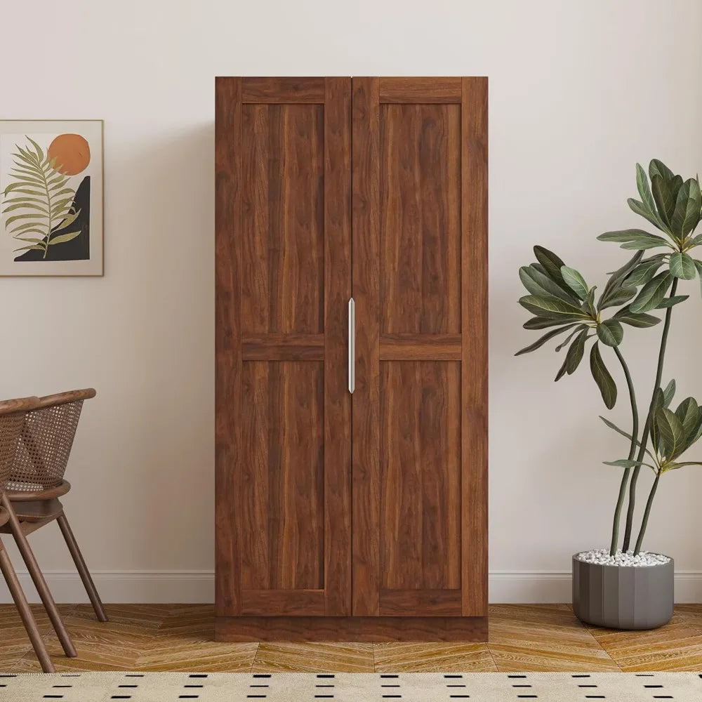 22 Inch Deep Kitchen Pantry Cabinet Organizer with Door Storage Shelves