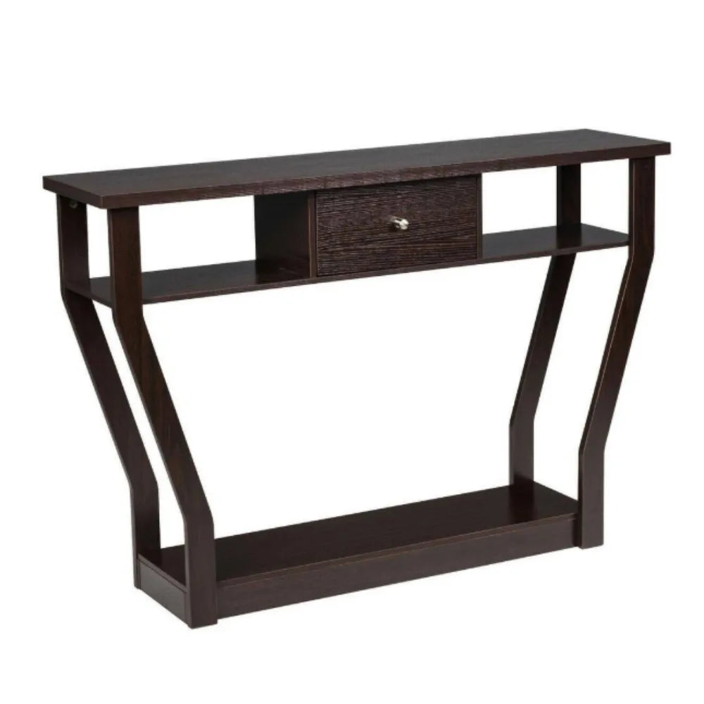 Modern 47 Inch Console Table with Drawer for Living Room Hallway Entrance