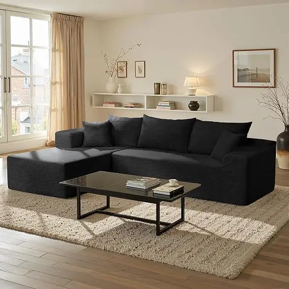 Ljustra Cloud Sectional Couch L-Shape Modern Modular Sofa