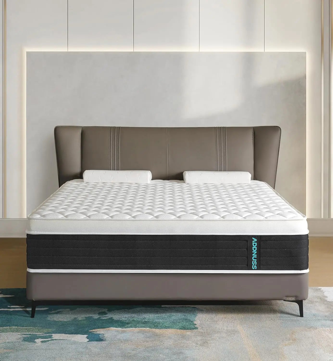 Ljustra Full Size Memory Foam Hybrid Mattress 10 Inch Comfortable Support