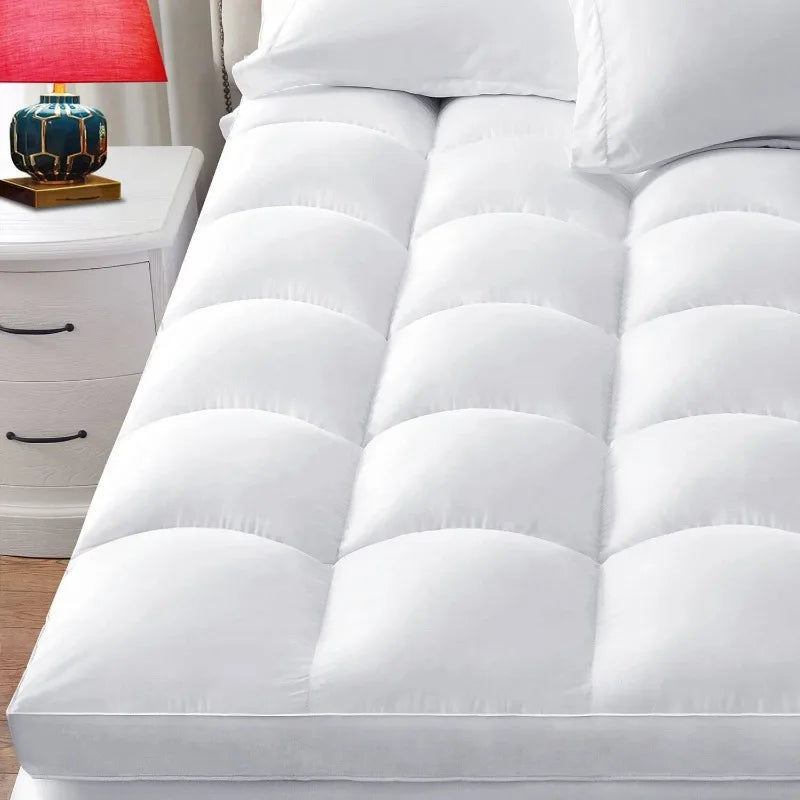 Ljustra Queen Mattress Topper Extra Thick Cooling Pillow Top