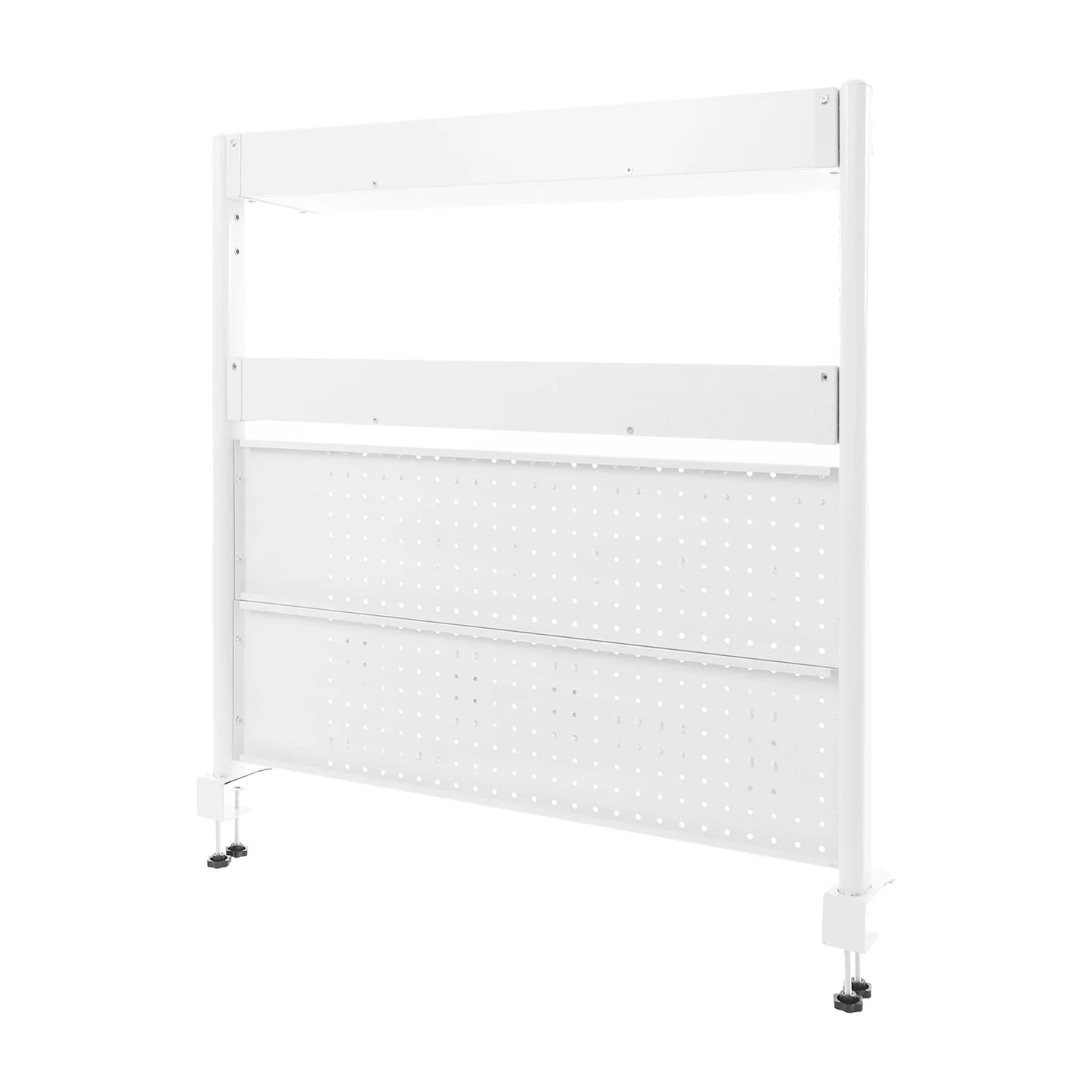 Desktop Bookshelf Clip-on Desk Organizer Modern Metal Storage Solution