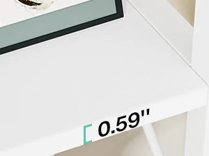 78.7 Inch Extra Tall Narrow Bookshelf 7 Tier Skinny Bookcase Organizer