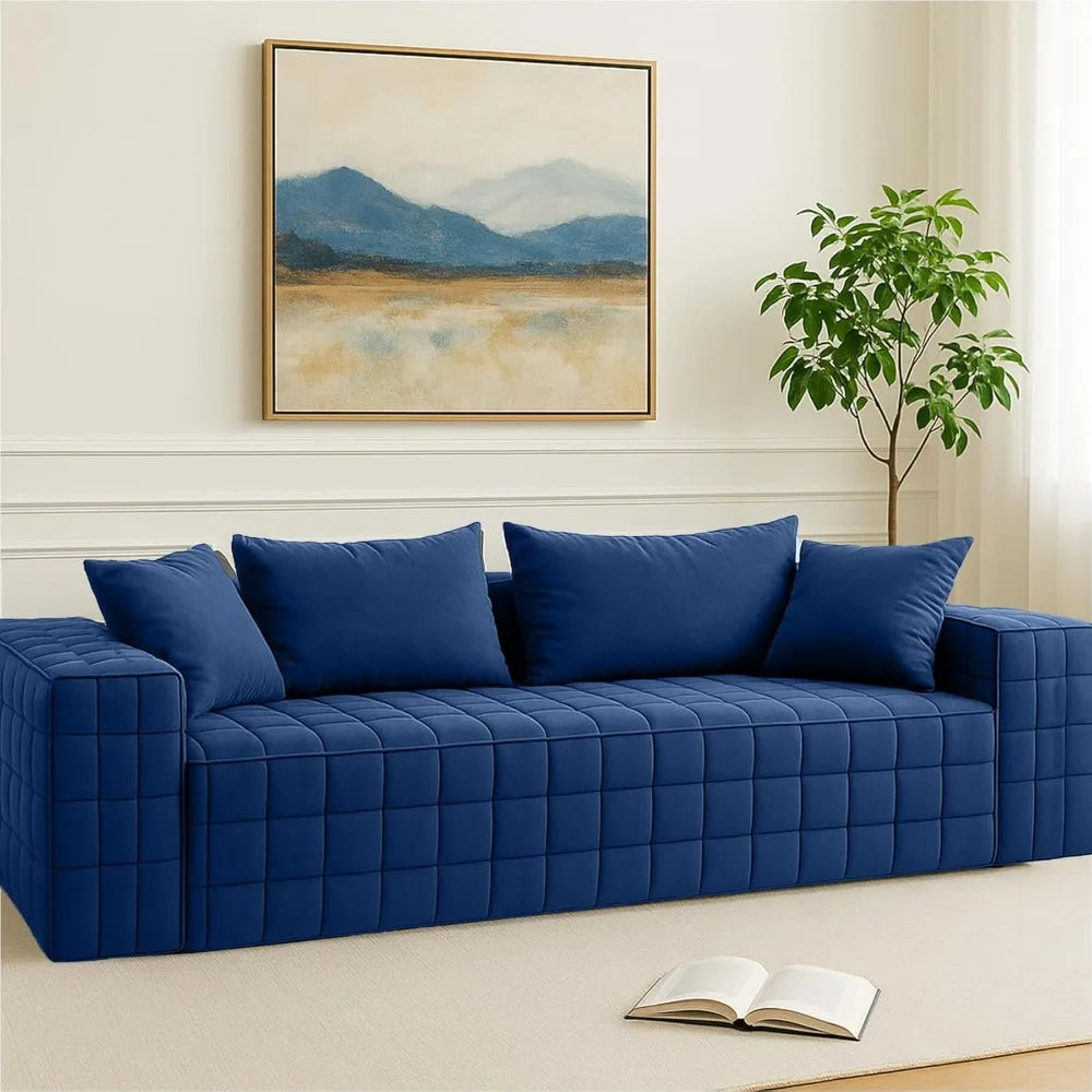 Sofa in a Box 3 Seater Memory Foam Couch for Living Room Bedroom