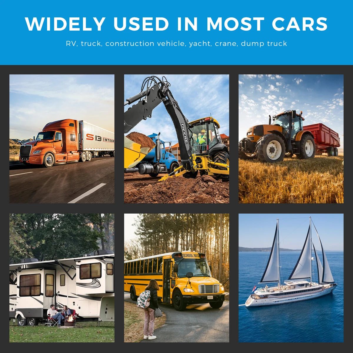 12V 24V Rooftop Air Conditioner for RV Truck Camper Van Caravan