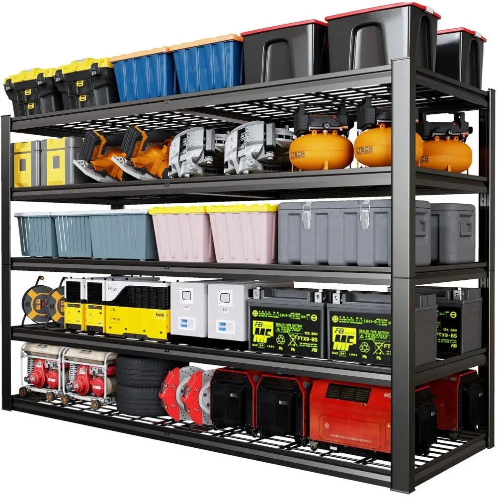 Heavy-Duty 67 Inch 5-Tier Garage Shelving Unit 3500 LBS Capacity