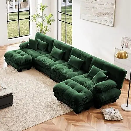 Ljustra Modular Sectional Sofa U Shaped Couch Living Room 4 Seater
