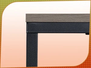 Side Table Set of 2 C Shaped End Tables for Living Room Bedroom Office