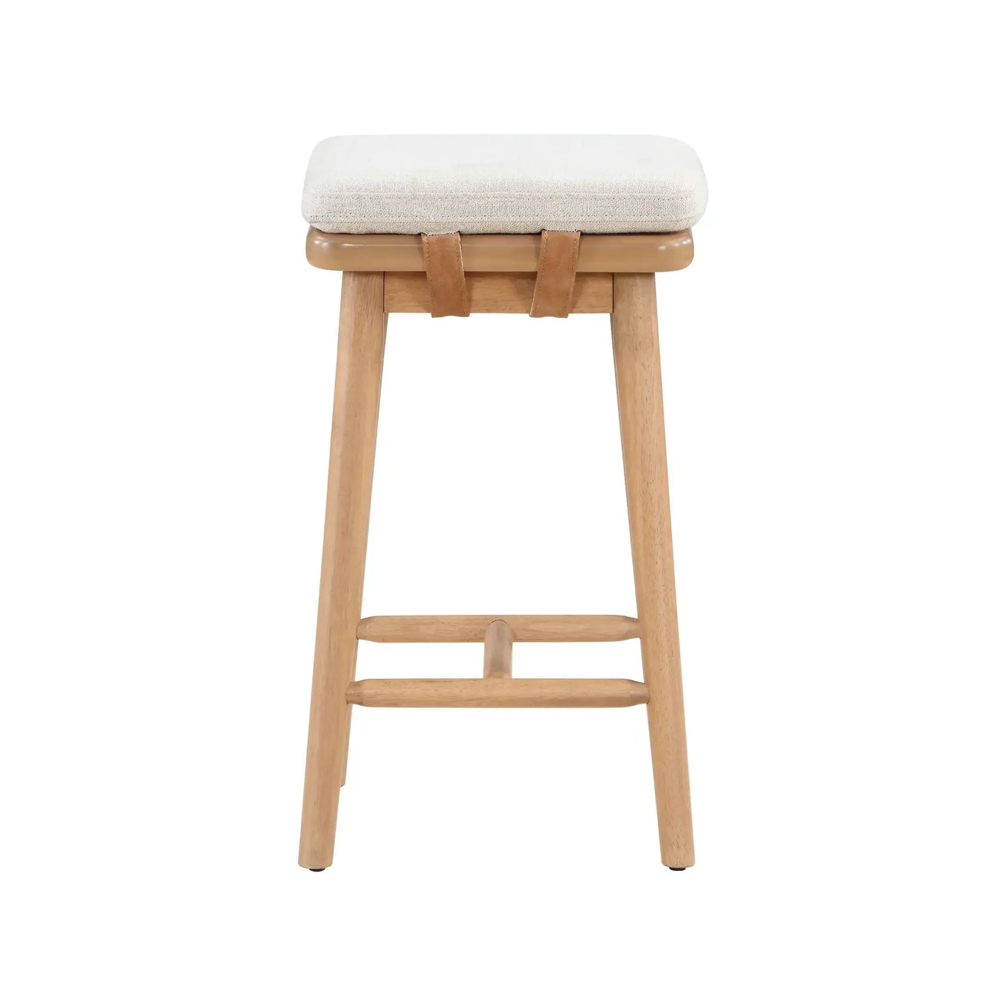 Springwood Barstool Set of 2 Counter Height Rubberwood Stools