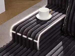 Ljustra Modular Sectional Sofa L-Shape 3 Seat Couch Memory Foam Chaise