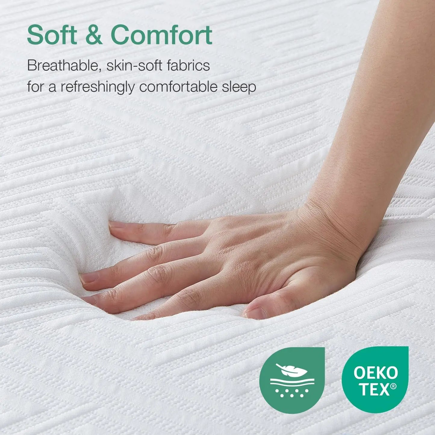 Ljustra Gel Memory Foam Mattress Medium Firm Pressure Relief 11 Inch