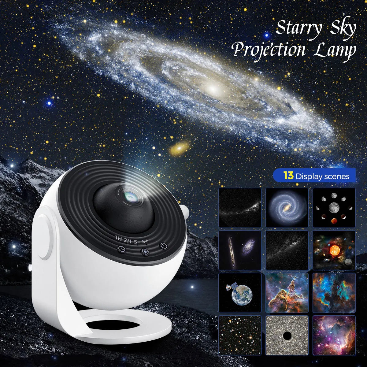 13 in 1 Star Projector Planetarium Night Light for Kids and Adults