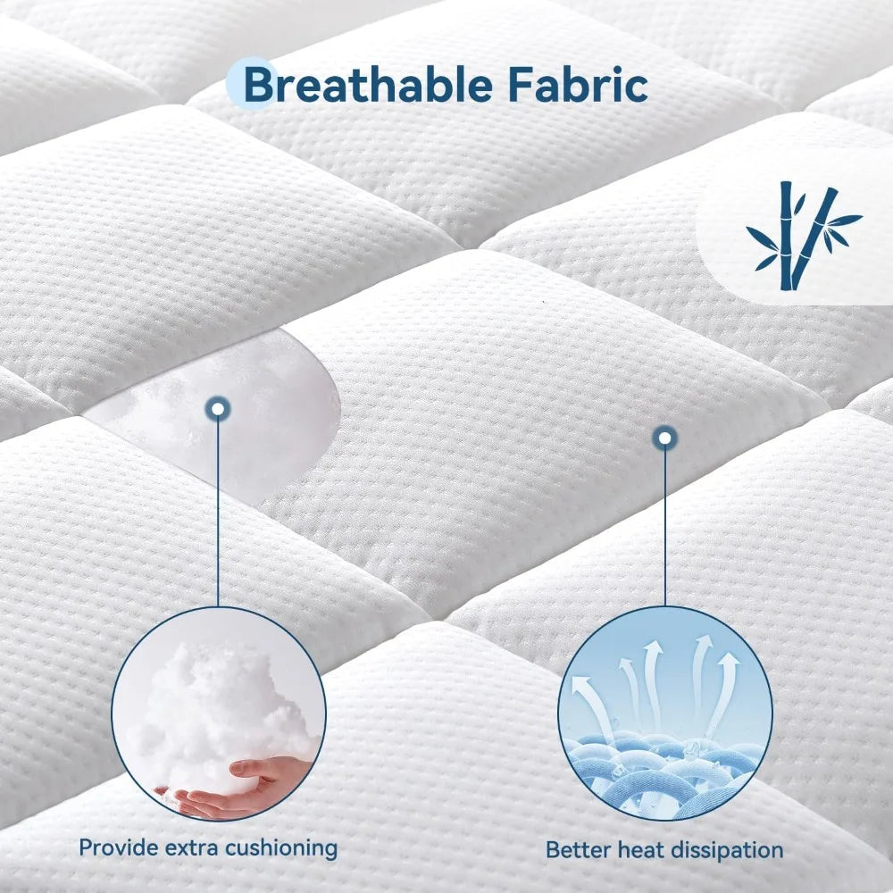 10 Inch Twin Mattress Gel Memory Foam Pillowtop Pressure Relief