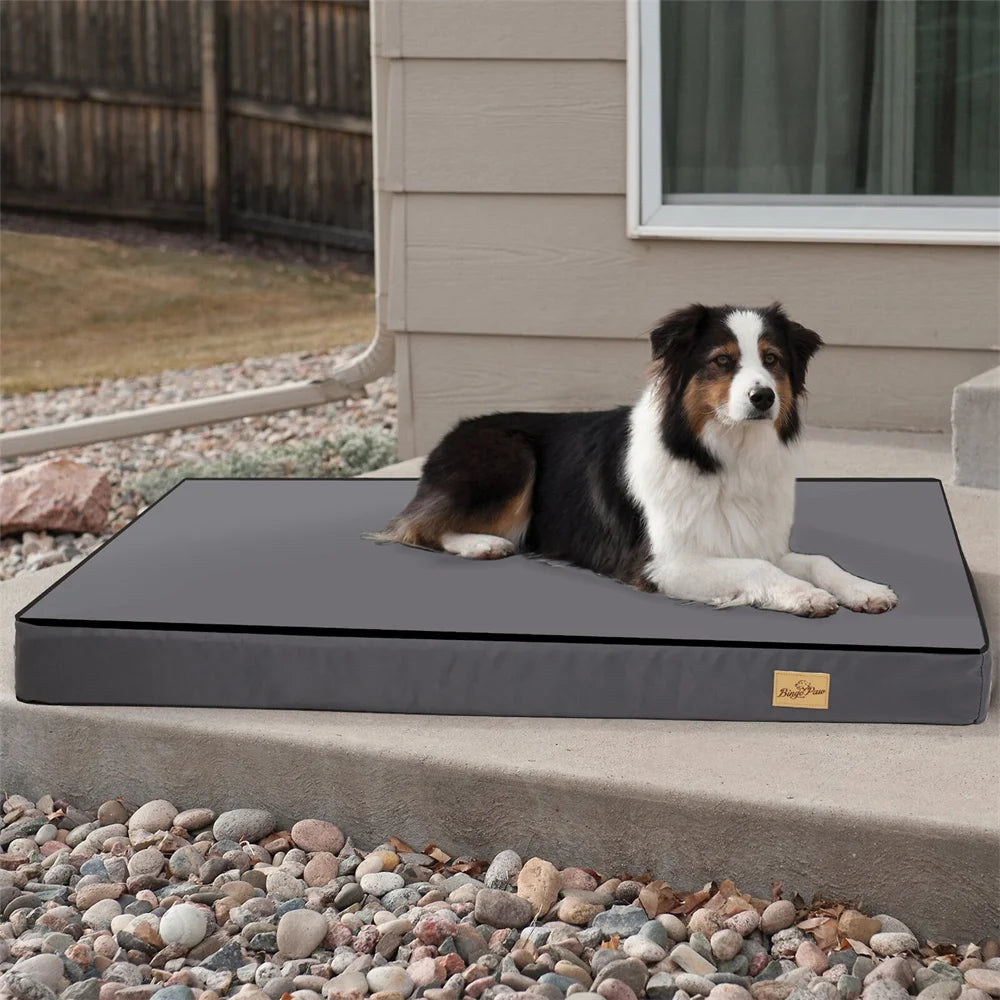 Large Orthopaedic Waterproof Dog Bed Removable Washable Cover Indoor Outdoor