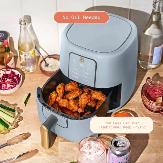 Ljustra 3 Qt Air Fryer TurboCrisp Technology Healthy Cooking 2025