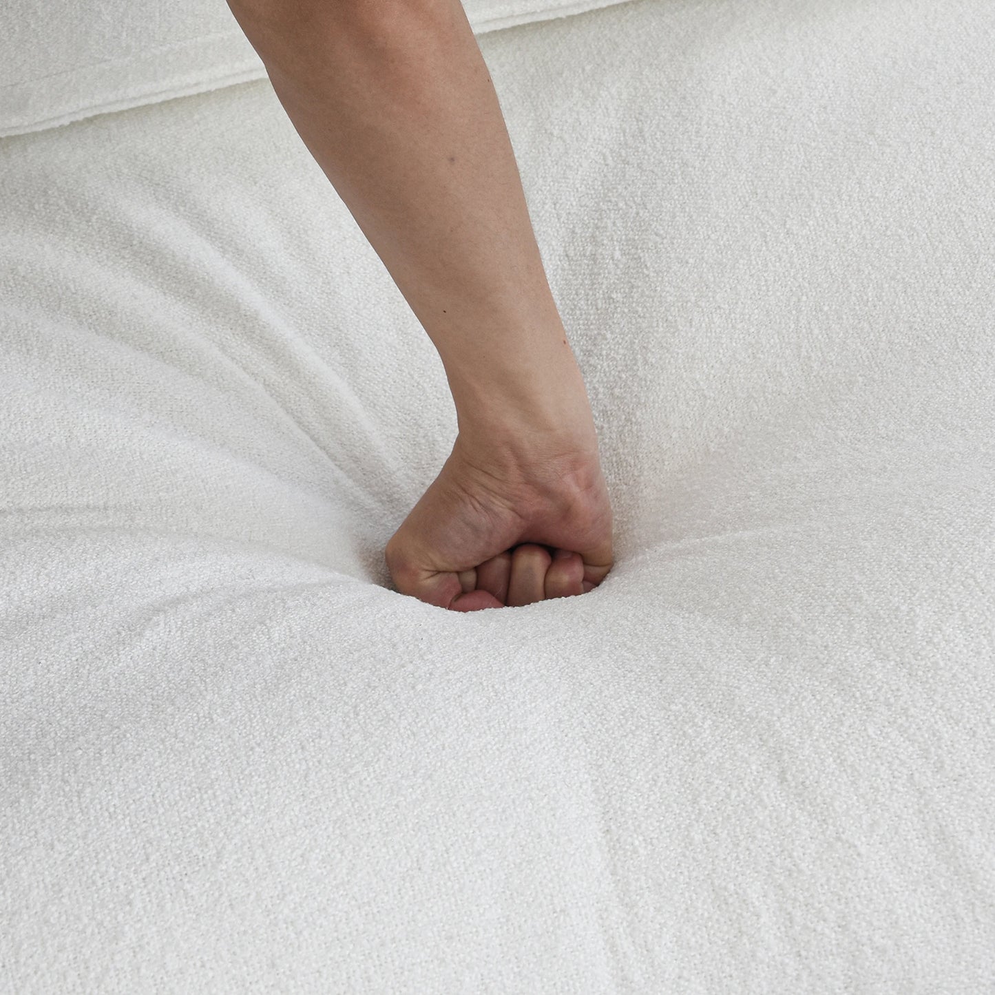 160” U-Shaped Modular Cloud Couch 6 Seat Sectional w/ Storage & Removable Covers