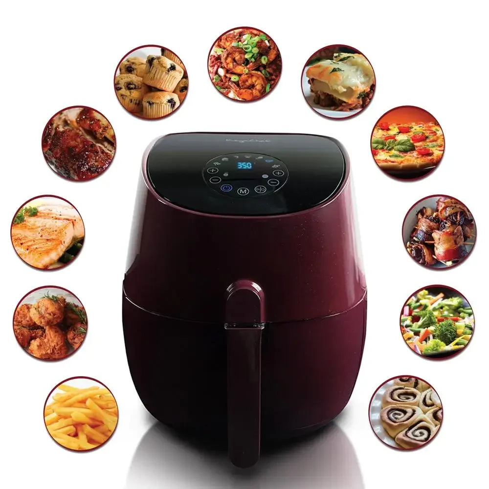7-in-1 Airfryer Multicooker Digital Touch Panel Kitchen Appliance