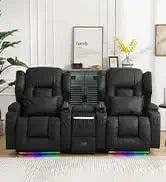 Ljustra Comfy Cloud Sectional Sofa with Pillows for Living Room