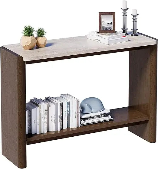 Modern Console Table 43 Inch Entryway Sofa Table with Storage