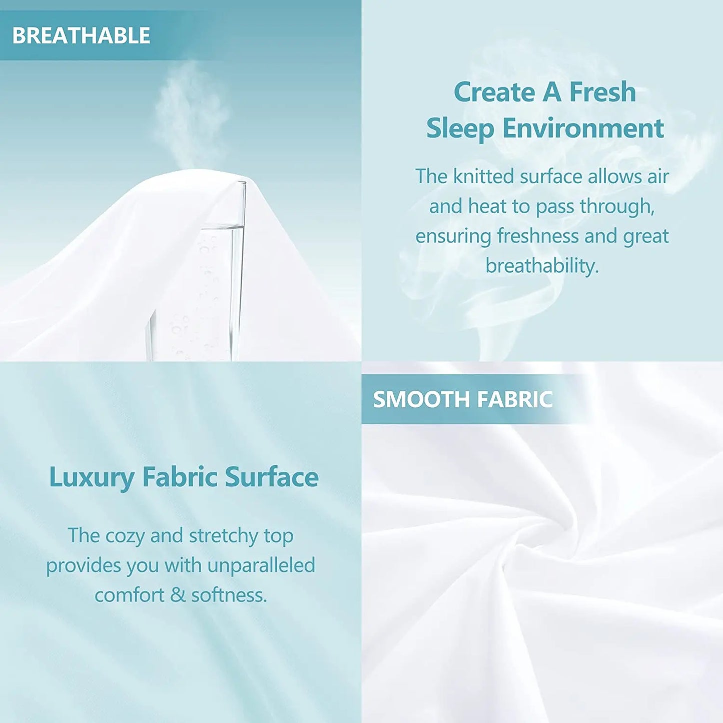 Ljustra Waterproof Mattress Cover Baby Bed Protector Potty Training